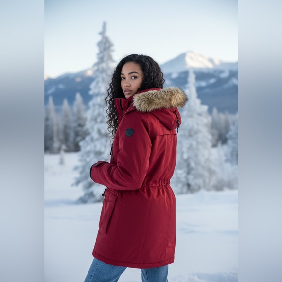 Noize Vegan Canadian Parka size L - Picture 3 of 9